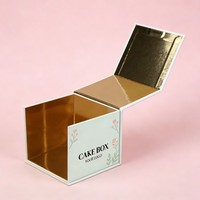 Boîte d'emballage personnalisée pour biscuits et donuts, design gratuit, en carton recyclé, pour macarons, biscuits, gâteaux et brownies, qualité alimentaire, vente chaude