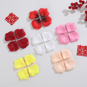 Pétalos de boda simulados, decoraciones no tejidas para la habitación nupcial, accesorios para propuesta de San Valentín, hechos a medida - Product Image 2
