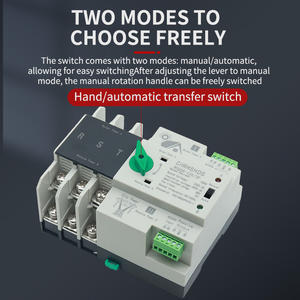 डबल फोटोवोल्टिक इनवर्टर पावर की आपूर्ति घर 220v फास्ट स्वचालित स्विचर 100a 125a - Product Image 3