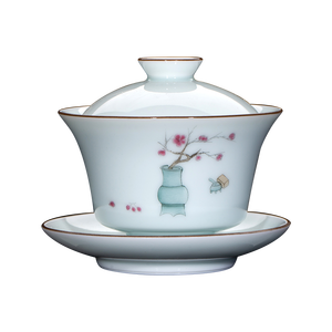 Venta al por mayor Jingdezhen porcelana Kung Fu juego de té Cordero grasa Jade chino de gama alta taza de té de cerámica hogar Oficina tetera caja de regalo - Product Image 1