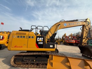 Excavadora CAT 320E Usada Premium, Motor CAT Original, Buen Rendimiento de Combustible, Sin Accidentes Graves, Cabina Cerrada con Aire Acondicionado, Cucharón de 1.2m³ - Product Image 2