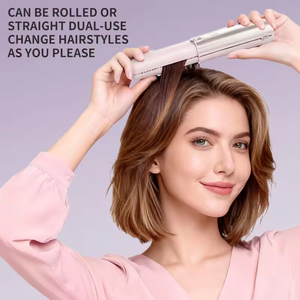 <span class=keywords><strong>Pince</strong></span> à cheveux sans fil portable mini lissante et bouclante avec écran LCD - Product Image 4