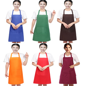 Delantal Impermeable de PVC, Color Sólido, Múltiples Colores, para Cocina y Supermercado, con Función Antimanchas, para Uso Diario de Adultos - Product Image 1