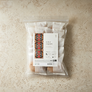 Mochi coréen Damccot K-Dessert saveur Soboro, gâteau de riz glutineux cuit au four, surgelé, 700g, durée de conservation de 12 mois, emballage individuel - Product Image 1