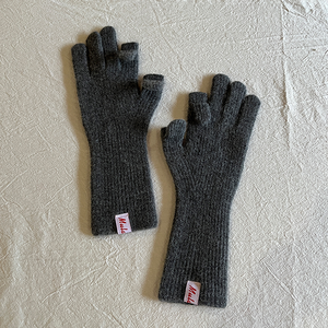 Korean Style Blend Acrylic <strong>Gloves</strong> for Women Solid Color Knitted Winter <strong>Gloves</strong> <strong>Cute</strong> Thumb Flip Cover Autumn Winter Cold - Product Image 6