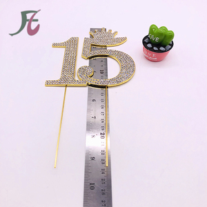 Quinceanera Favors 15 <strong>Cake</strong> <strong>Topper</strong> <strong>Birthday</strong> Use for <strong>Birthday</strong> <strong>Cake</strong> Decoration - Product Image 5