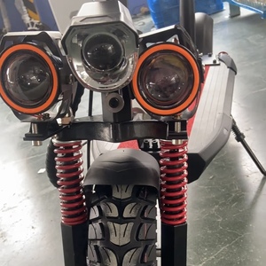 Unisex 1200W Tăng Tốc Động Cơ Có Thể Gập Lại Điện Xe Tay Ga 11 Inch Off Road Rộng Lốp M1 Mô Hình Thông Minh Pin Hai Bánh Xe Kép Mới - Product Image 5