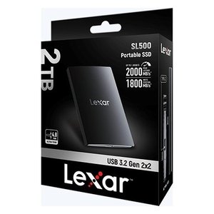 SSD Externo 2TB SL500 Negro LSL500X002T RNBNG - Product Image 1