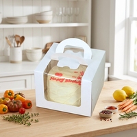 Boîte à gâteaux pliante ondulée personnalisée du fabricant chinois Emballage en papier pliable à bas prix Pizza Chocolate Cup-avec feuille d'aluminium