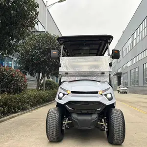 2024 Factory Supply 48/72 Volt 4 6 Seat Street Legal Golf Cart Off-road Club Golf Carts Electric Buggy