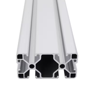 Profilé en aluminium perforé sur mesure pour imprimante 3D, profilé en aluminium extrudé série 6063 6000, 40x40 50x50 90x90
