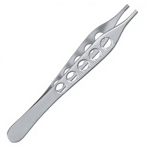 Pinzas para Tejidos Adson Brown, Instrumento Quirúrgico Manual de Acero Inoxidable, Certificado CE Clase II F5-211, Uso en Cirugía General - Product Image 4