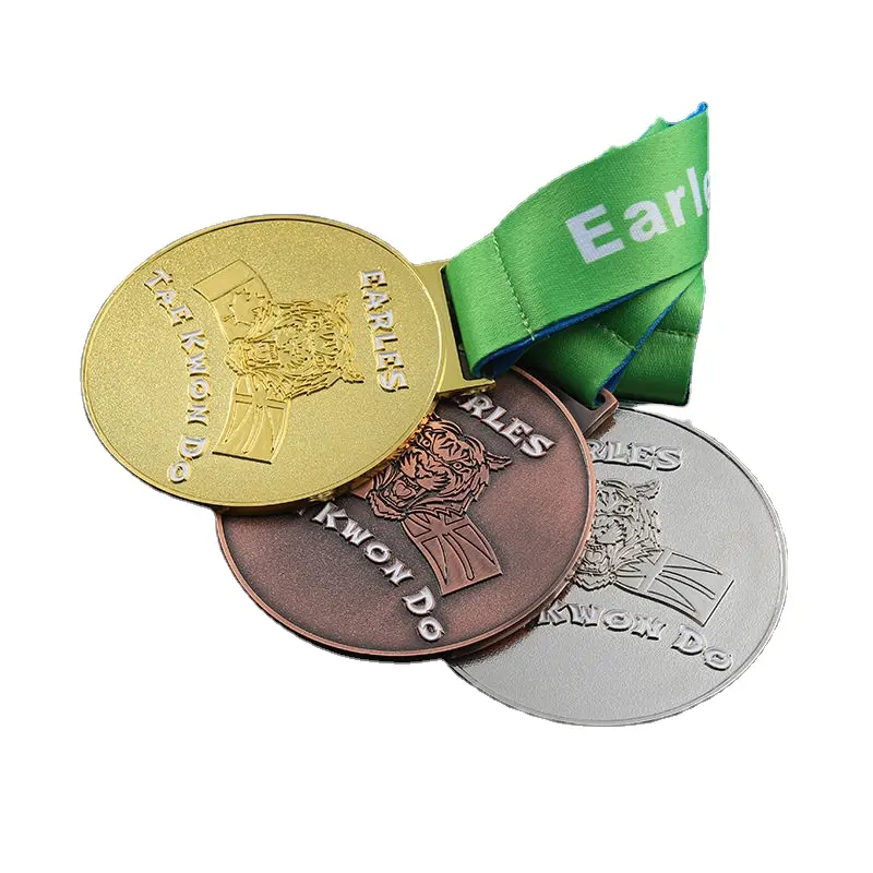 Lembrança De Metal Custom Gold Silver Bronze Flat Medalhas Cabo De Guerra Medalhas Prêmio Personalização Com Medalha Cordão