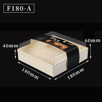 Boîte à bento pliable en bois recyclable pour sushis, avec gaufrage et revêtement UV, pour l'emballage de plats à emporter