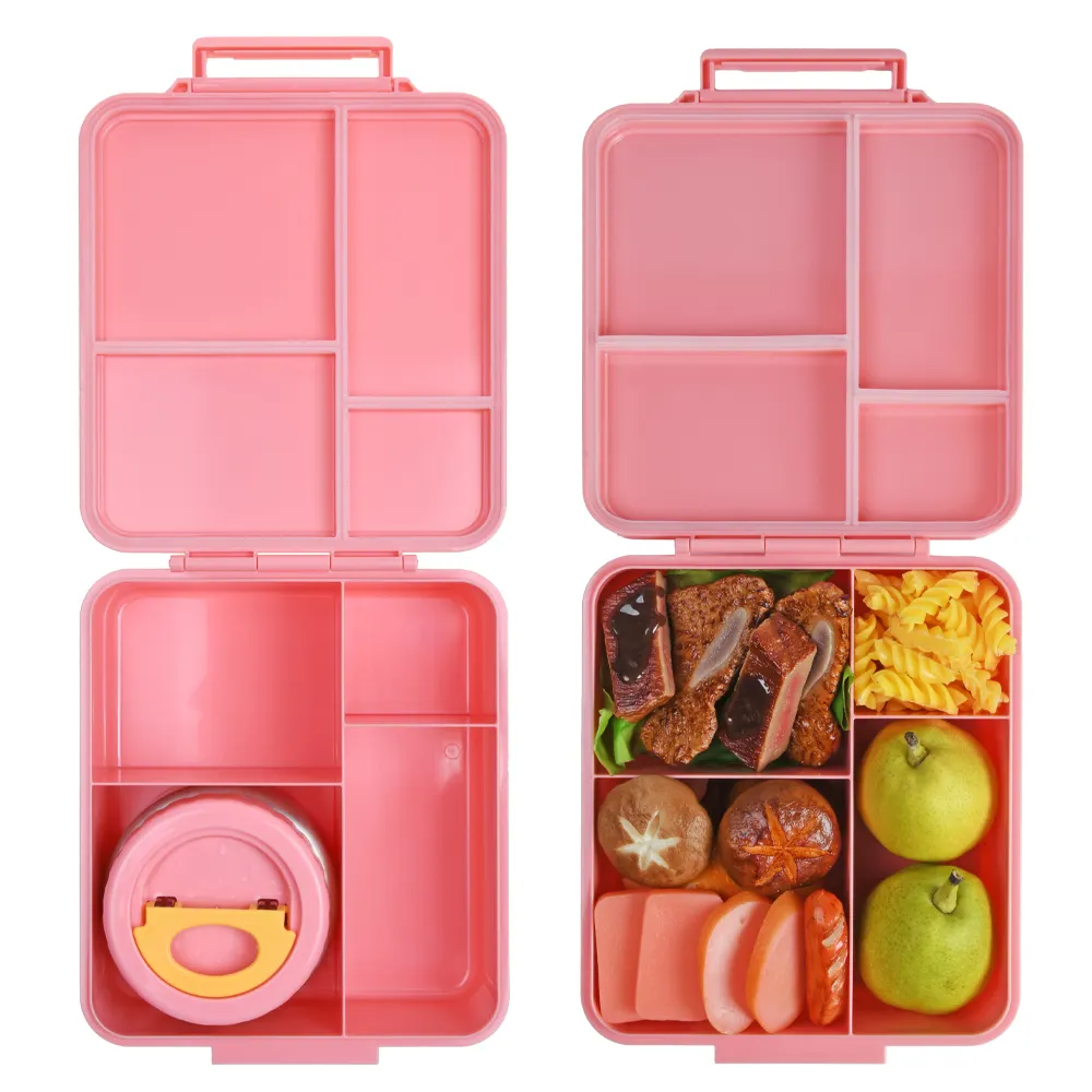 Aohea Weekdag Lunch Ideaal Kids Volwassenen Bento Box Maaltijd Fruit Snack Verpakking Voor Picknick Buitenshuis Voedsel Opslag Containers