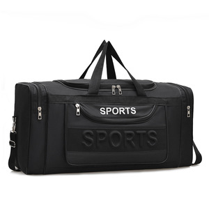 Bolsa de lona para viajes y acampadas al aire libre, bolsa de almacenamiento ligera, impermeable, antisalpicaduras, de gran capacidad, bolso de mano para vacaciones de fin de semana - Product Image 4