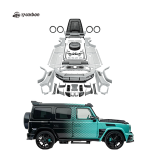 Yeni Mercedes-Benz G63 G500 G550 G350 W464 Dövme Kuru Karbon MSY Stil Geniş Kasa Kitleri P920 Modeli için - Product Image 1