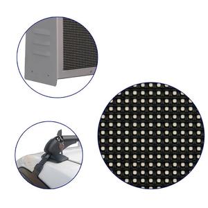 Top Taxi esterno segno pubblicitario due doppio lato P2.5 P3 P4 P5 schermo a <span class=keywords><strong>Led</strong></span> tetto auto Display a <span class=keywords><strong>Led</strong></span> - Product Image 6