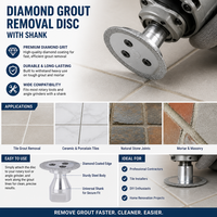 Disques de coupe diamantés multi-usages 50 mm pour marbre, granit, pierre, béton, maçonnerie, meuleuse d'angle