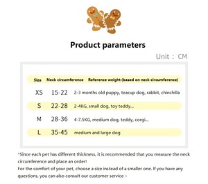 Vật Nuôi Cung Cấp Mèo Con Chó Drool Vải Phim Hoạt Hình Bông Bandana Teddy Akita Mèo Giáng Sinh Cổ Áo Với Dây Xích Tập Tin Đính Kèm - Product Image 6