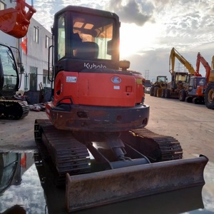 Excavadora de cadenas KX163 usada de alta calidad, 5.6 toneladas, motor de 35.5KW, capacidad de cazo de 0.19m, 0-2000 horas de uso. - Product Image 2