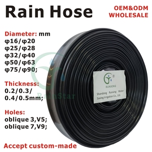 Spot Wholesale Agricultural Drip Line Rain Hose Drip Irrigation Tape System Agricultural Rain Hose Irrigation Layout Dri