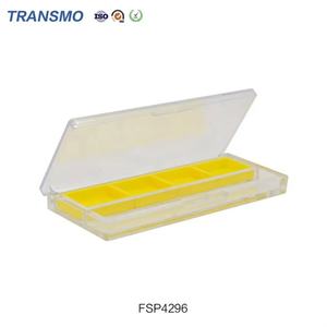 Boîte vide pour palette de fards à paupières, conteneur carré pour blush, boîte en plastique pour poudre, palette de fards à paupières - Product Image 4