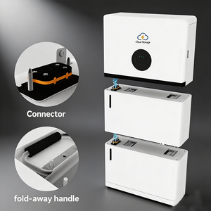 Système solaire tout-en-un avec batterie 5/10/15/20 kWh empilable IP65 CAN LFP pour la maison - Product Image 2