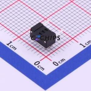 TC-1101DE-B-B Tactile Switch Through hole Component THT Switch Single Pole Single Throw Rectangle Button 1.6N Right Angle Insert - Product Image 2