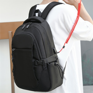 Sac à dos d'affaires personnalisé 2024 imperméable avec fermeture USB, en polyester, 15,6 pouces, pour voyage, plein air, loisirs et bureau - Product Image 6