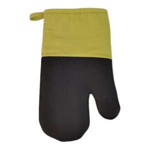 Mitaines de four matelassées personnalisées en néoprène et coton, gants de four imprimés en toile et silicone, style mitaine de four - Product Image 2