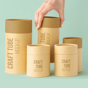 Conteneurs ronds vides pour eye-liner personnalisés Emballage en tube cylindrique personnalisé imprimé en carton pour artisanat - Product Image 5