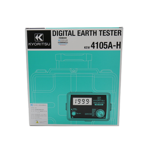 เครื่องทดสอบความต้านทานดินดิจิตอล Kyoritsu 4105A ราคาโรงงาน มัลติมิเตอร์พร้อมจอแสดงผลสำหรับการทดสอบสายดิน รุ่น KEW4105AH - Product Image 2