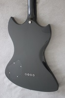 Weifang Rebon 4 String FB RD Electric Bass Guitar in Black Colour