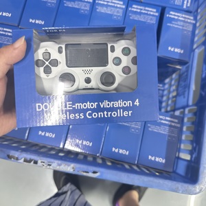 PS4 mobil PC ve TV için ergonomik kablosuz oyun denetleyicisi çok modlu şarj edilebilir Gamepad titreşim Motor Joystick düğmeler ps4 - Product Image 6