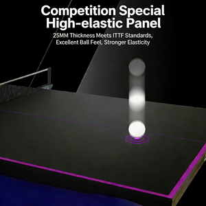 <span class=keywords><strong>Table</strong></span> <span class=keywords><strong>de</strong></span> tennis <span class=keywords><strong>de</strong></span> <span class=keywords><strong>table</strong></span> d'extérieur haute élasticité, rebond optimal, pour club et entraînement professionnel - Offre Spéciale - Product Image 6