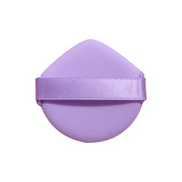 Éponge de Maquillage Faciale Lisse pour Application Humide et Sèche Outils de Beauté Femme Houppette à Poudre Houppette Air Cushion Houppette Cosmétique