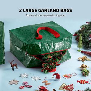 New Durable 9FT Large 3-Piece Foldable Christmas <strong>Tree</strong> <strong>Storage</strong> Bags <strong>Xmas</strong> Decorations <strong>Storage</strong> <strong>Boxes</strong> for Camping Garage Outdoor - Product Image 5