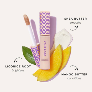 Base <span class=keywords><strong>de</strong></span> Maquillaje Líquida <span class=keywords><strong>de</strong></span> Lujo Personalizada, Corrector Hidratante Natural Mineral, 12 Colores, Cobertura Total, Resistente al Agua - Product Image 4