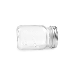 <span class=keywords><strong>Mini</strong></span> petit bocal Mason <span class=keywords><strong>en</strong></span> <span class=keywords><strong>verre</strong></span> transparent de 120ml 4oz avec fermeture <span class=keywords><strong>en</strong></span> métal logo Love <span class=keywords><strong>en</strong></span> relief avec logo personnalisé - Product Image 4