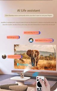 <span class=keywords><strong>Projecteur</strong></span> portable Z12 pour la maison, Ultra HD 1080P, 260 lumens, Android 11, TOF, grand haut-parleur extérieur, 4K, BT5.2, <span class=keywords><strong>LED</strong></span>, WiFi 6, 32 Go - Product Image 6