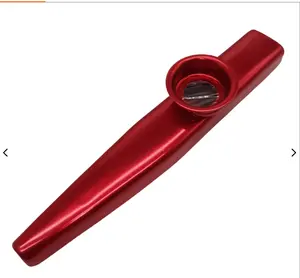 MKSU- metal kazoo top seller Unique Products From China Custom Mini Percussion Colorful Whistle Kazoo Metal super kazoo