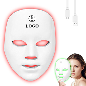 Appareil de massage facial pour femmes, masseur électrique du visage et du cou avec thérapie par lumière rouge pour la beauté de la peau, raffermissement et resserrement - Product Image 1