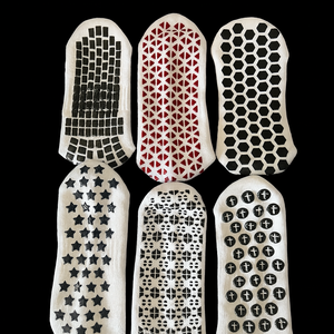 Chaussettes antidérapantes personnalisées avec logo, chaussettes de sport pour hommes, chaussettes de football antidérapantes, chaussettes de soccer - Product Image 4