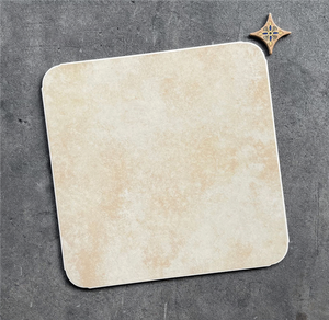 Gạch lát nền gốm sứ hiện đại, phong cách rustic, chịu axit, kích thước 600x600mm, dùng cho phòng khách, biệt thự, sân vườn — ảnh 1