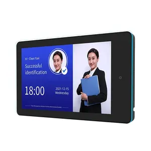 Buchung Planungssysteme Android 12 13 Tablet 10" Besprechungsraum-Display NFC / RFID 10 Zoll RGB Lichtleiste