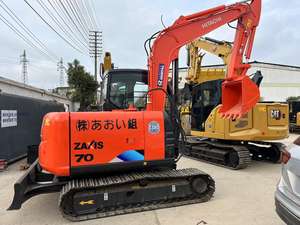 รถขุดขนาดเล็ก ฮิตาชิ ZX70 รุ่นปี 2019 คุณภาพสูง ความจุบุ้งกี๋ 0.3 ลูกบาศก์เมตร นำเข้าจากญี่ปุ่น มอเตอร์หลัก 7 ตัน ปั๊ม ฮิตาชิ เครื่องยนต์มือสอง - Product Image 3