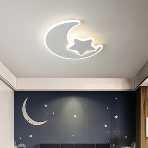 Plafonnier LED moderne en fer et acrylique à télécommande pour <span class=keywords><strong>chambre</strong></span> d'enfant - Product Image 6