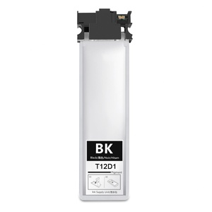 ถุงหมึกพิมพ์ Supercolor T12D พร้อมชิปใช้ครั้งเดียวสำหรับเครื่องพิมพ์ Epson Workforce PRO WF-M5899 WF-M5399 - Product Image 2