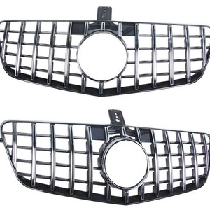 กระจังหน้ารถเบนซ์ Mercedes-Benz W212 สีดำ ทำจากพลาสติก ABS แบบสปอร์ต สำหรับรถยนต์ E-Class ปี 2009-2013 - Product Image 2